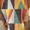 womens-abstract-multicolor-rhombus-geometric-painting-art-print-casual-pullover-sweater