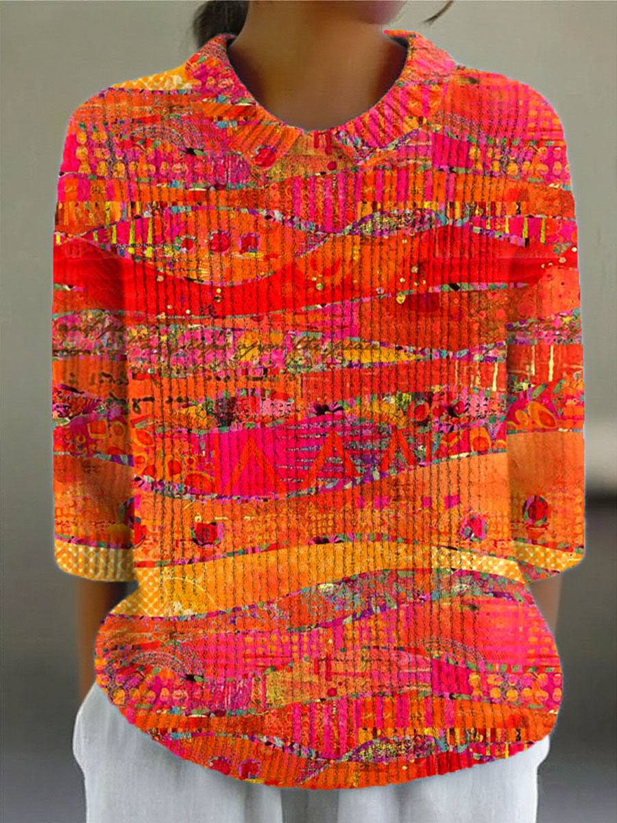 womens-vintage-abstract-geometry-art-print-casual-pullover-sweater-s2t3