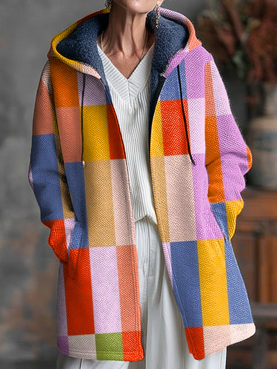 beautiful-colorful-striped-painting-art-print-unisex-plush-thick-long-sleeved-sweater-cardigan-coat-srbt