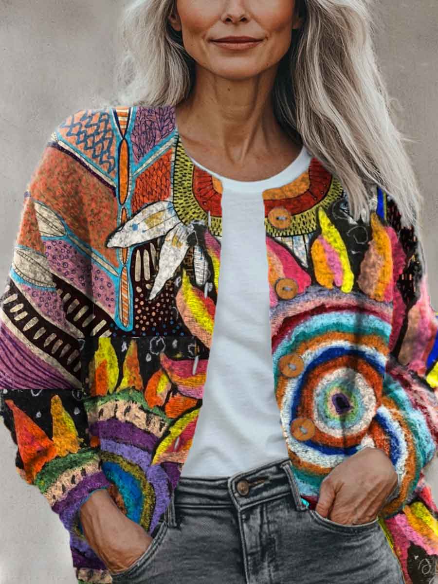 abstract-geometry-colors-flowers-art-pattern-print-buttoned-cardigan-sweater-sllq