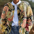 vintage-beautiful-large-flower-painting-art-print-buttoned-cardigan-sweater