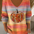 womens-autumn-gradient-pumpkin-art-print-casual-pullover-sweater-6kun