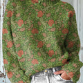 beautiful-ethnic-floral-art-print-knit-turtleneck-pullover-sweater