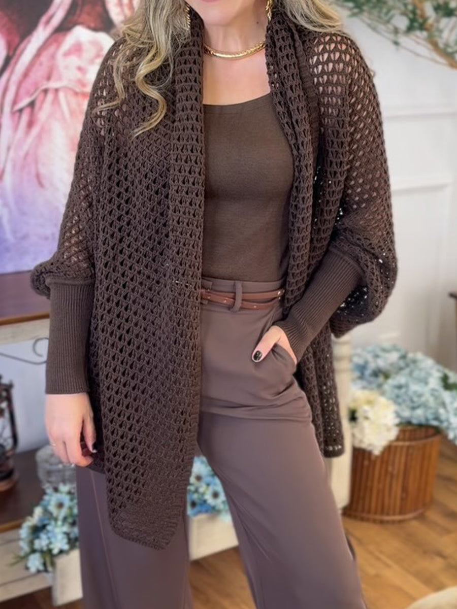 womens-hollow-batwing-sleeve-knitted-sweater