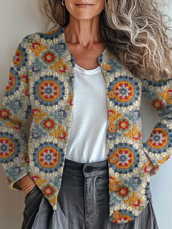 vintage-flower-art-print-buttoned-cardigan-sweater-lgw8