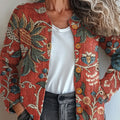 vintage-flower-art-print-buttoned-cardigan-sweater-twnm