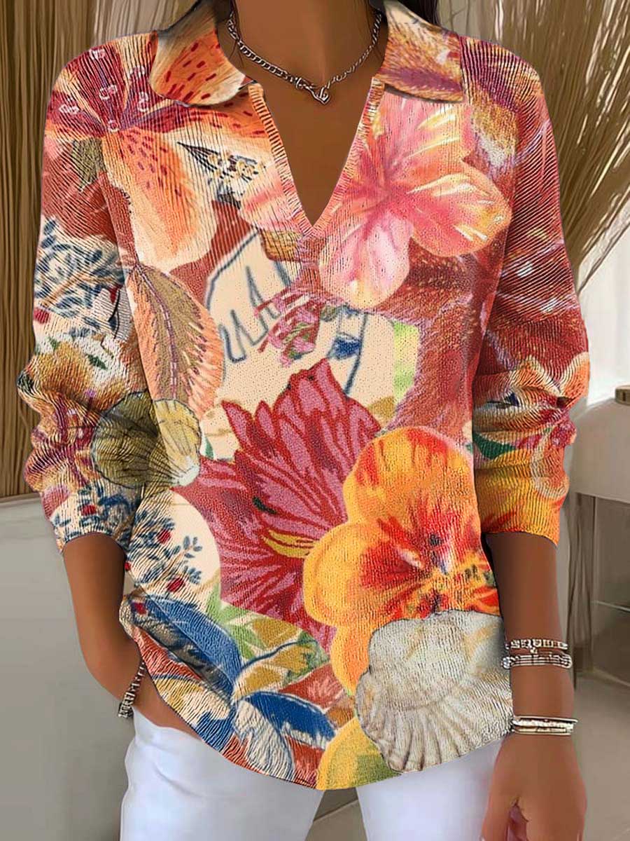 womens-vintage-floral-art-printed-casual-sweater-s2vl