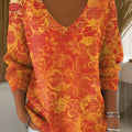 womens-vintage-floral-art-print-casual-pullover-sweater-djxv