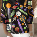 womens-halloween-devil-candy-skull-casual-print-peter-pan-collar-3-4-sleeve-sweater