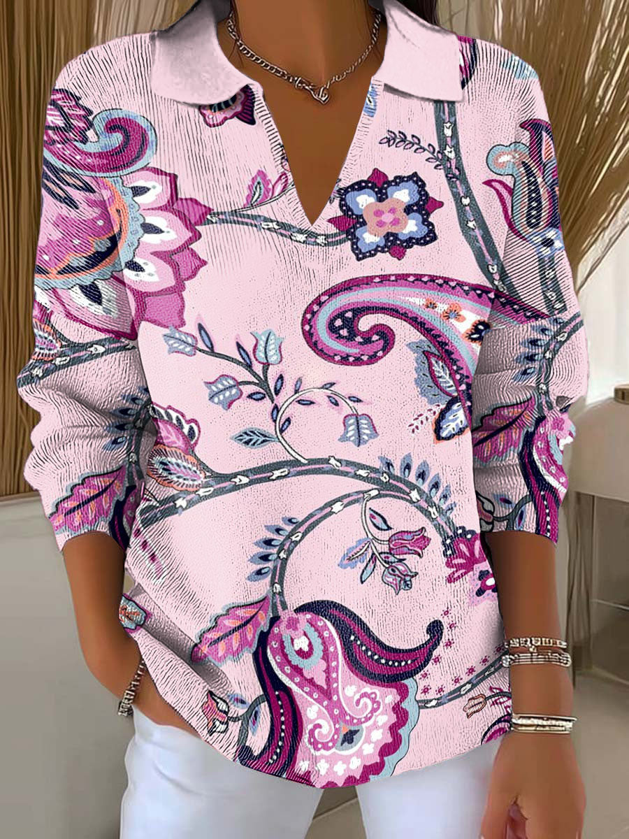 womens-ethnic-pattern-flowers-printed-casual-sweater