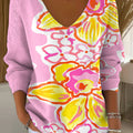 womens-flower-pattern-casual-pullover-sweater