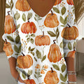 womens-autumn-pumpkin-painting-art-print-casual-pullover-sweater-jh4t