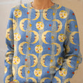 womens-lovely-moon-pattern-art-print-knit-pullover-sweater