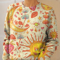 womens-creative-art-moon-sun-print-knit-pullover-sweater