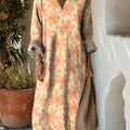 Women's Flowers Floral Art Casual Print Dress