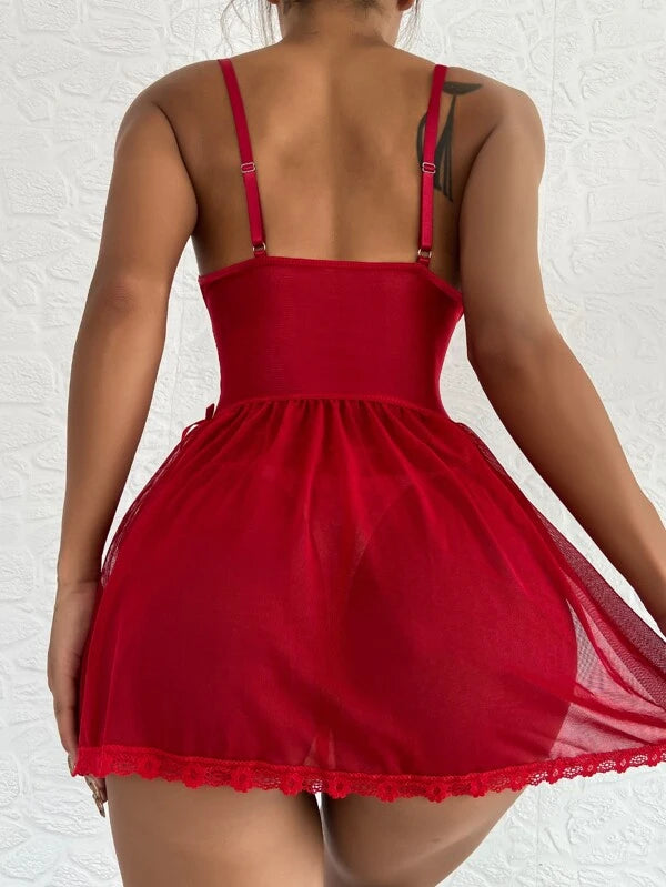 Butterfly Embroidery Mesh Slips