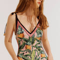 Clara Reversible Tie-Shoulder One Piece Swimsuit