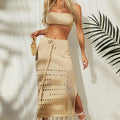 Two Piece Crochet Beach Cover Up