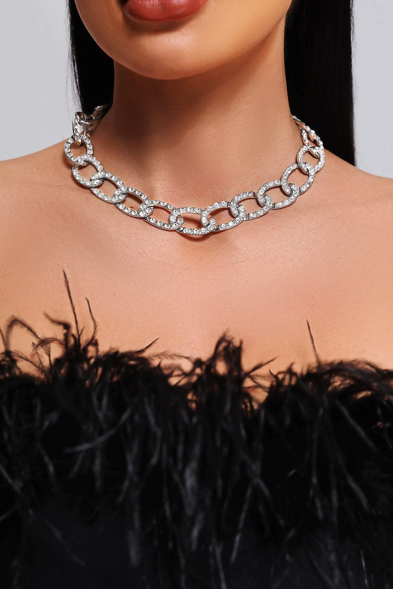 Akiyo Diamonate Necklace - Bellabarnett