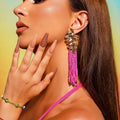 Lola Tassel Earrings - Bellabarnett