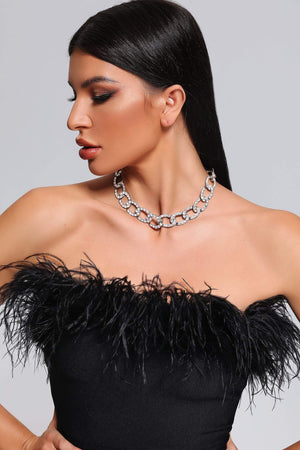 Akiyo Diamonate Necklace - Bellabarnett