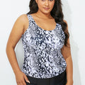 Ensemble tankini blouson à nouer sur le côté Dew Drops
